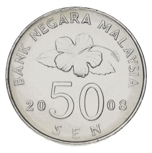 фото Малайзия 50 сен 2008 UNC
