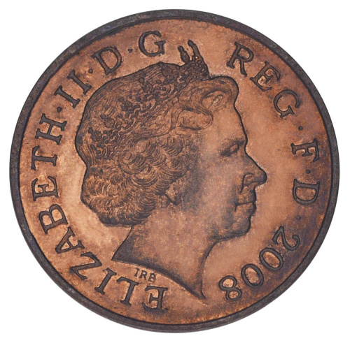 фото Великобритания 1 пенни 2008 F-VF