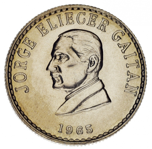 фото Колумбия набор из 8 монет 1965-1989 AU-UNC 1, 10, 20, 50 сентаво, 1, 2, 5, 20 песо