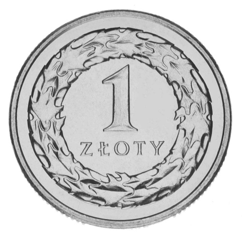 фото Польша 1 злотый 2013 UNC