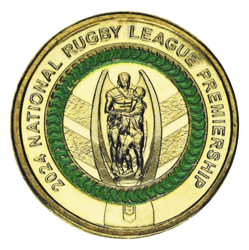 фото Австралия 2 доллара 2024 UNC National Rugby League – Men's Premier League
