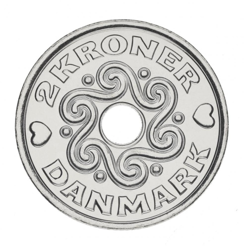 фото Дания 2 кроны 2020 UNC