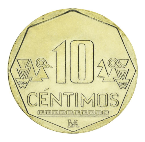 фото Перу 10 сентимо 2024 UNC