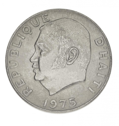 фото Гаити 20 сантимов 1975 VF-AU