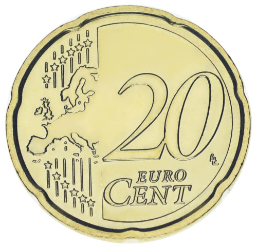 фото Германия 20 евроцентов 2022 UNC G