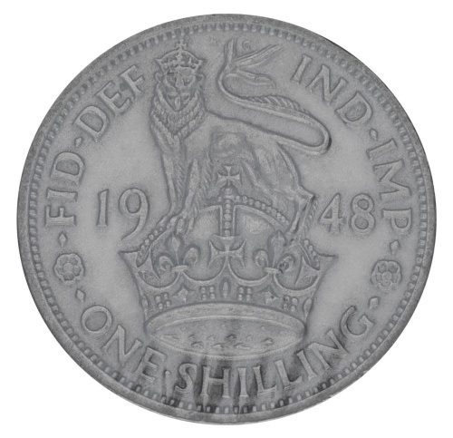 фото Великобритания 1 шиллинг 1948 F-VF