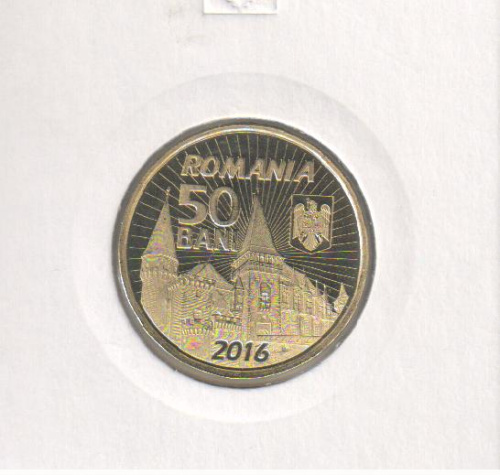 фото Румыния 50 баней 2016 «Янку де Хунедоара» UNC