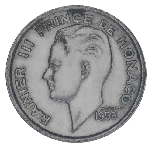 фото Монако 100 франков 1956 F-VF