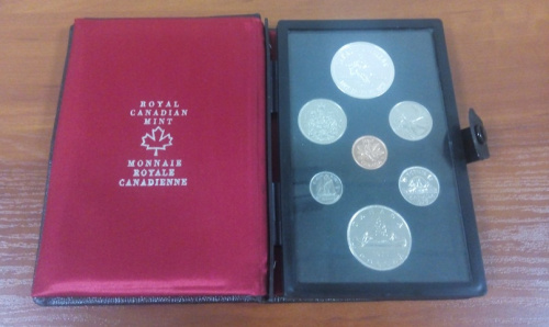 фото Канада набор из 7 монет 1975 Proof