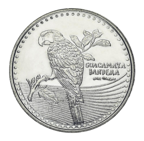 фото Колумбия 200 песо 2026 UNC Птица - Попугай