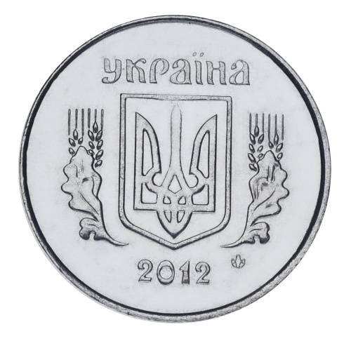 фото Украина 1 копейка 2012 UNC