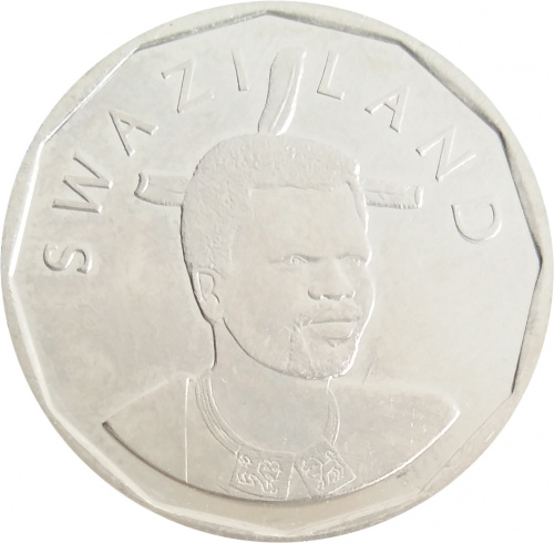 фото Свазиленд 50 центов 2011 UNC (KM#59)