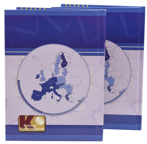 фото Альбом для монет евро до 2009 года включительно. 2 тома