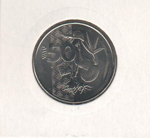 фото Вануату 50 вату 2015 UNC