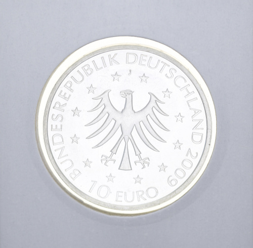 фото Германия 10 евро 2009 «Марион Донхофф» Серебро UNC