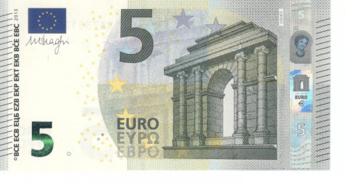 фото Испания 5 евро 2013 VA V004 UNC