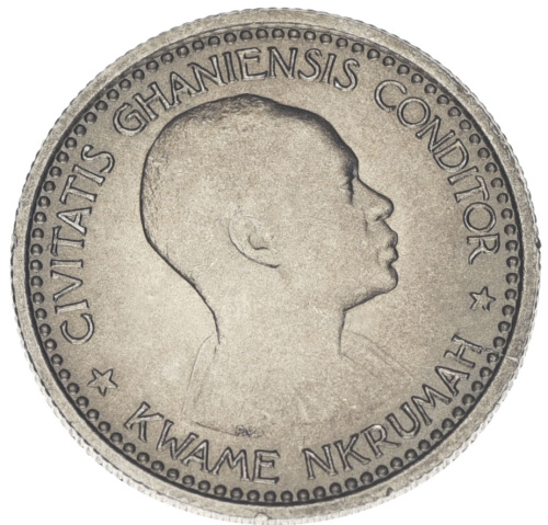 фото Гана 6 пенсов 1958 F-VF