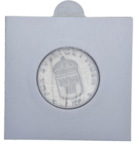 фото Швеция 1 крона 1990 F-VF