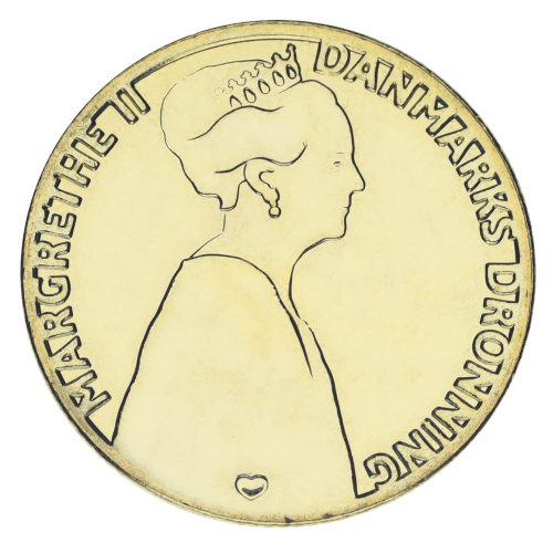 фото Дания 20 крон 2022 UNC Памятная