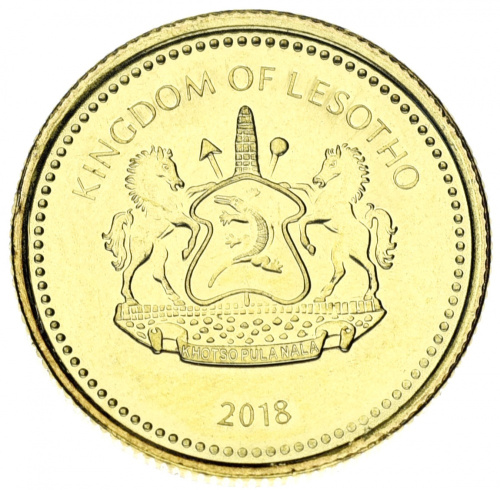 фото Лесото 10 лисенте 2018 Козел