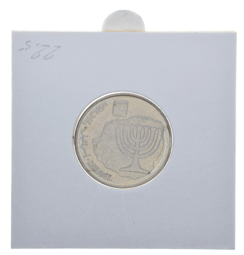 фото Израиль 10 агора F-VF "Ханука"