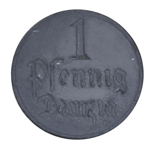 фото Германия 1 пфенниг 1929 F-VF Данциг