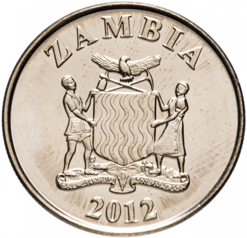 фото Замбия 50 нгве 2012 UNC (KM#208)