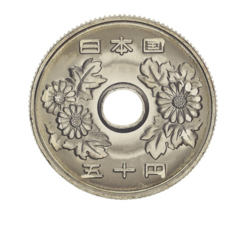 фото Япония 50 йен 1948-2019 UNC