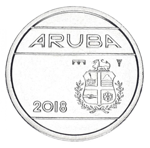 фото Аруба 10 центов 2018 UNC