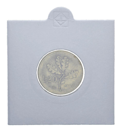 фото Италия 20 лир 1958 AU-UNC