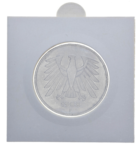 фото Германия 5 марок 1988 F-VF