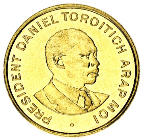 фото Кения 50 центов 1995 AU-UNC