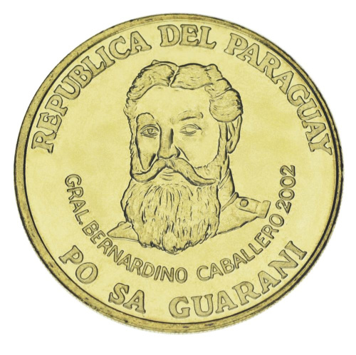 фото Парагвай 500 гуарани 1993 UNC (KM#195)