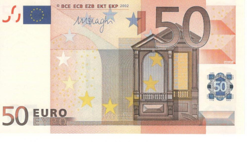 фото Испания 50 евро 2002 V M052 UNC