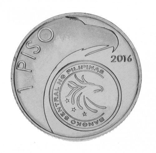 фото Филиппины 1 песо 2016 UNC Исидро Торрес