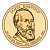 James_Garfield_$1_Presidential_Coin_obverse