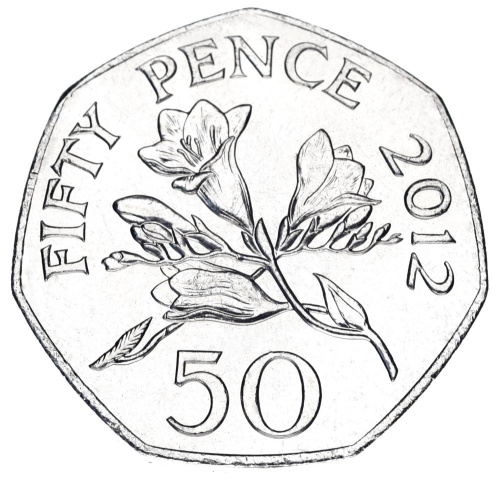 фото Гернси 50 пенсов 2012 UNC