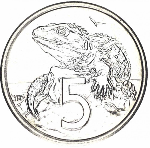 фото Новая Зеландия 5 центов 1982 AU-UNC