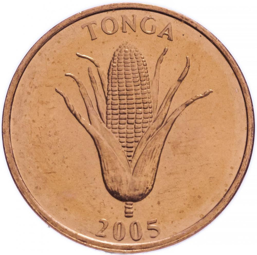 фото Тонга 5 сенити 2005 UNC (KM#66)