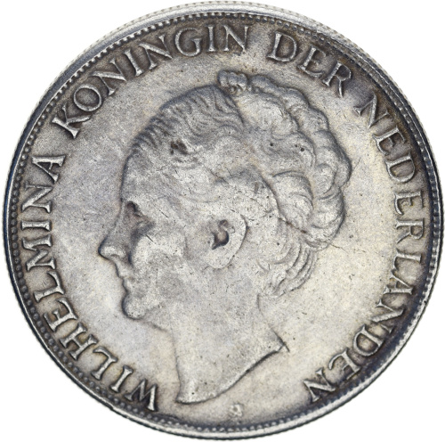фото Нидерланды 2,5 гульден 1943 VF-XF (Сувенир)