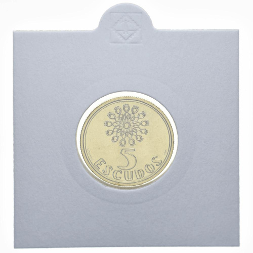 фото Португалия 5 эскудо 2001 UNC