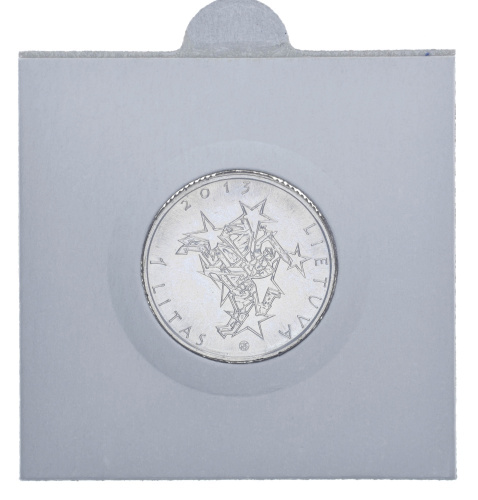 фото Литва 1 лит 2013 UNC Председательство в ЕС