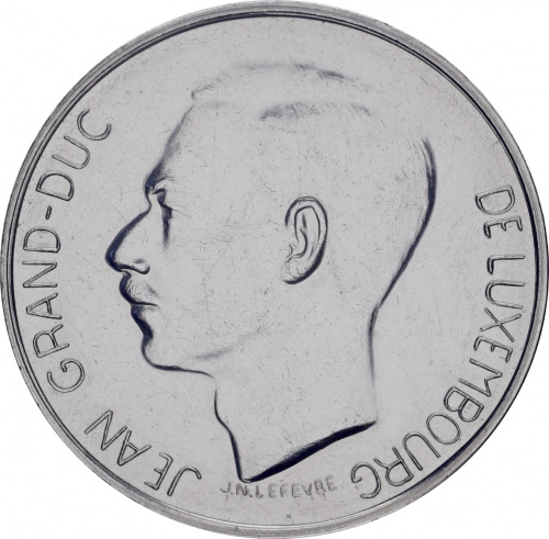 фото Люксембург 10 франков 1971 VF (KM#57)