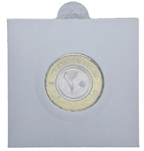 фото Судан 20 пиастр 2006 Биметалл UNC Бык Буйвол