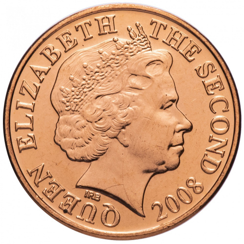 фото Джерси 1 пенни 2008 UNC (KM#103)