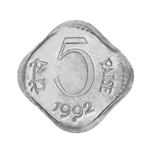 фото Индия 5 пайс 1992 F-VF