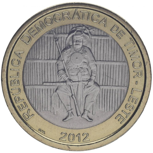 фото Восточный Тимор 100 сентаво Биметалл 2012 UNC