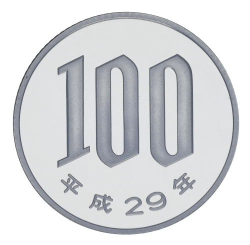 фото Япония 100 йен 2017 Proof