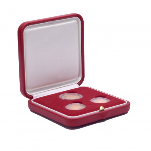 фото Монако набор из 3 монет евро 2005 Proof 1, 2, 5 центов