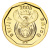 фото ЮАР 10 центов 2005 UNC